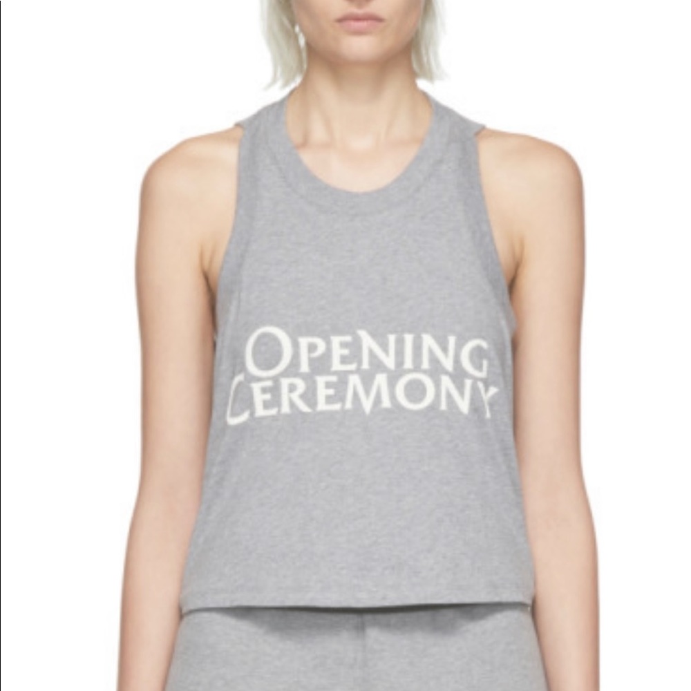 NWT OPENING CEREMONY cropped tank
